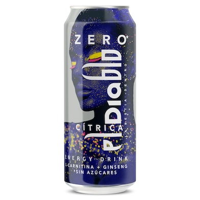 Bebida energética cítrica zero Dia El diablo 500 ml-0