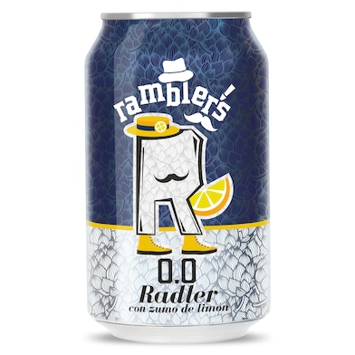 Cerveza radler sin alcohol Dia Ramblers 33 cl-0