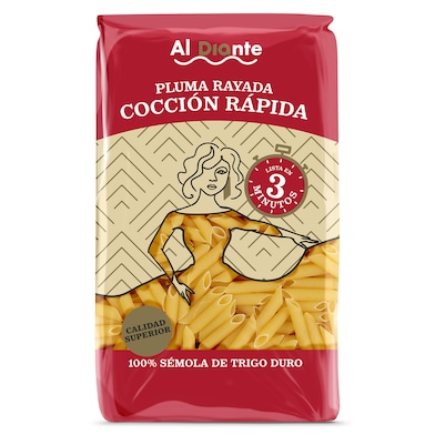 Plumas rayadas cocción rápida Dia Al Diante 500 g-0