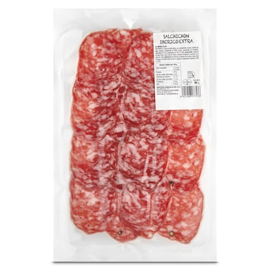 Salchichón de cebo ibérico extra Villar 90 g-0