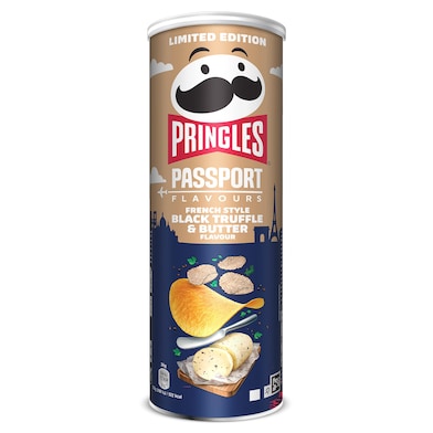Pringles black truffle & butter 165 g-0 Pringles black truffle & butter 165 g-0