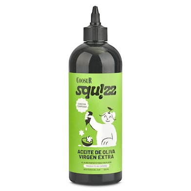 Aceite de oliva virgen extra squizz Coosur 620 ml-0