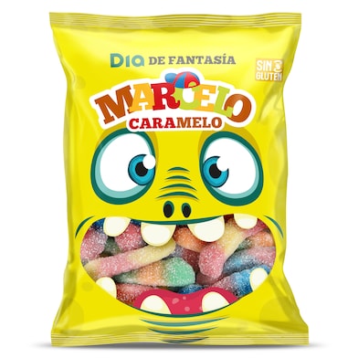 Golosinas gusanos pica Dia Marcelo Caramelo 100 g-0