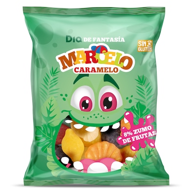 Golosinas fruta tropical con 8% zumo Dia Marcelo Caramelo 100 g-0
