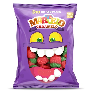 Golosinas fresas Dia Marcelo Caramelo 200 g-0