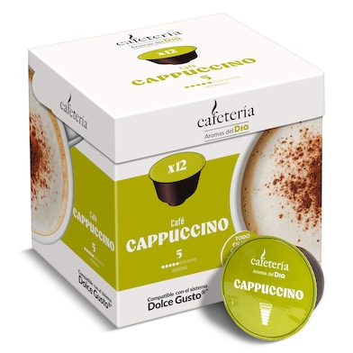 Cápsulas de café capuccino Dia Cafetería 12 unidades-0