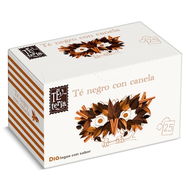 Té negro con canela Dia Tetería 25 unidades-0