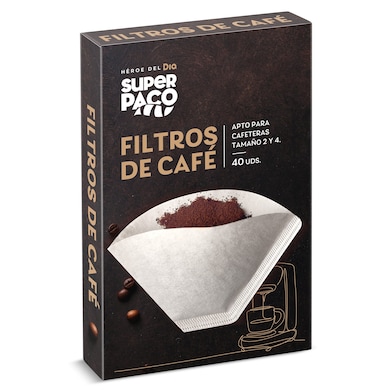 Filtros de café Dia Super Paco 40 unidades-0