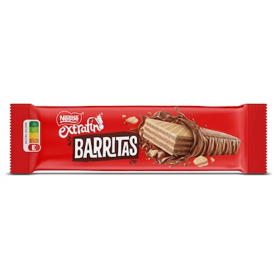 Barrita de galleta y chocolate con leche Nestlé Extrafino 1 unidad-0