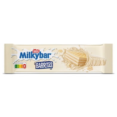 Barrita de galleta y chocolate blanco Nestlé Milkybar 1 unidad-0