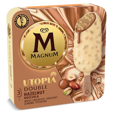 Magnum Utopía doble avellana 3 x 70,5 g-0