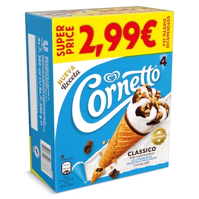 Cornetto 4 x 60 g-0