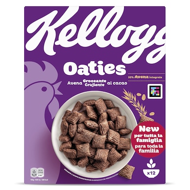 Cereales de avena al cacao oaties Kellogg's 360 g-0