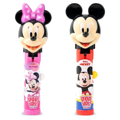 Caramelos de fresa lollipops Pop ups 10 g (modelos diferentes)-0