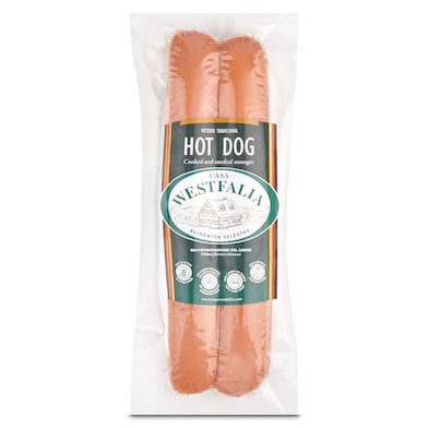 Salchichas hot dog 82% Casa westfalia 150 g-0
