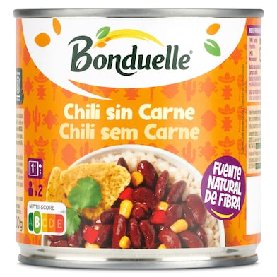 Chili sin carne Bonduelle 400 g-0