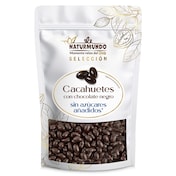 Cacahuetes recubiertos con chocolate negro sin azúcar Dia Naturmundo 150 g