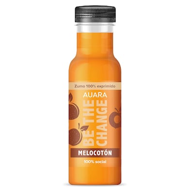 Zumo de melocotón 100% exprimido Auara 330 ml-0