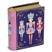 Mini lata libro decorativa con galletas brownie Dia Dulce Noel 45 g