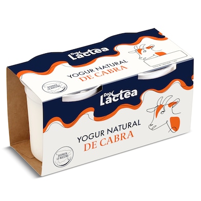 Yogur natural de cabra Dia Láctea 2 x 125 g-0
