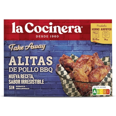 Alitas de pollo barbacoa La Cocinera 300 g-0