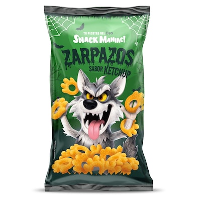 Zarpazos sabor ketchup Dia Snack Maniac 80 g-0 Zarpazos sabor ketchup Dia Snack Maniac 80 g-0