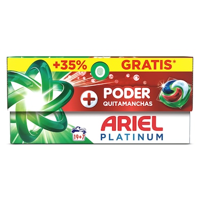 Detergente en cápsulas quitamanchas Ariel 26 lavados-0