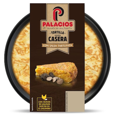 Tortilla de patatas con salsa tartufata Palacios 300 g-0