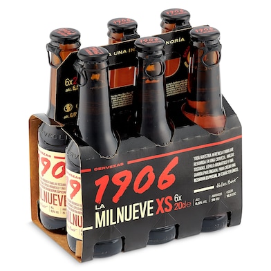 Cerveza reserva 1906 pack 6 x 20 cl-0