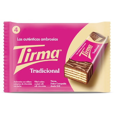 Ambrosías recubiertas de chocolate con leche Tirma 86 g-0