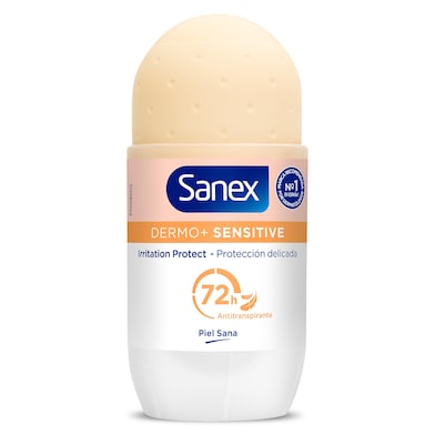 Desodorante roll-on dermo sensitive 72h Sanex 50 ml-0