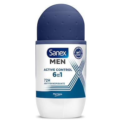 Desodorante roll-on active control 72h Sanex men 50 ml-0