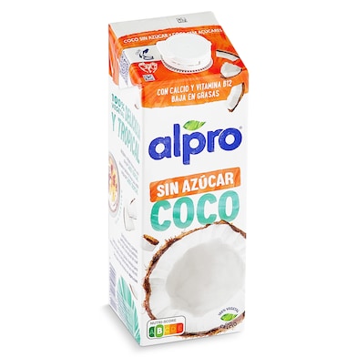 Bebida de coco sin azúcar Alpro 1 L-0
