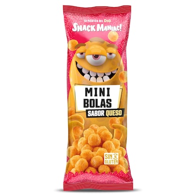 Mini bolas sabor queso Dia Snack Maniac 30 g-0