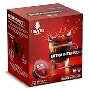 Cápsulas de café extra intentso Ubago 16 unidades