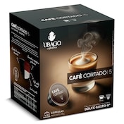 Cápsulas de café cortado Ubago 16 unidades