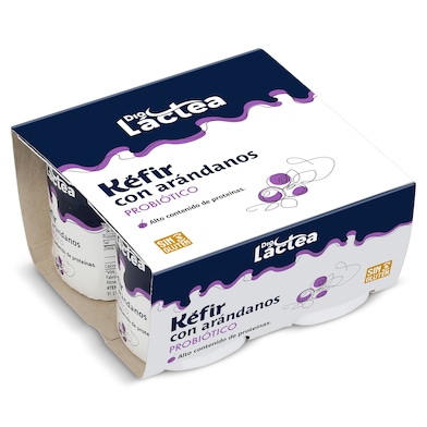 Kéfir con arándanos Dia Láctea 4 x 125 g-0