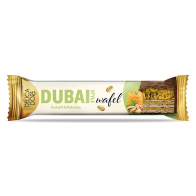 Chocolate relleno de pistacho Dubai Delicadore 40 g-0