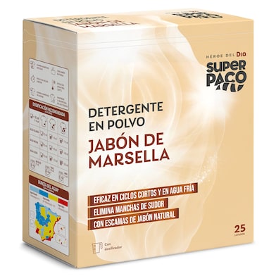 Detergente en polvo marsella Dia Super Paco 25 lavados-0