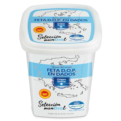 Queso feta D.O.P. en dados Dia Selección Mundial 150 g-0