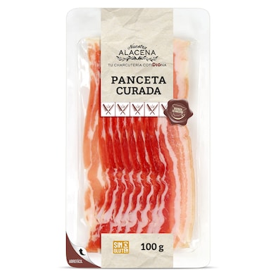 Panceta curada Dia Nuestra Alacena 100 g-0