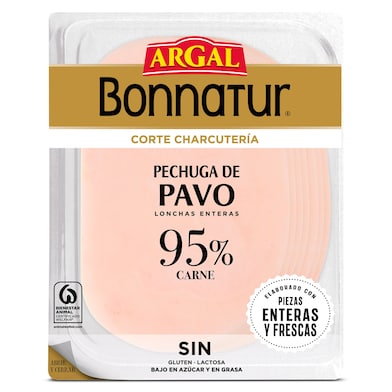 Pechuga de pavo 95% Bonnatur 90 g-0