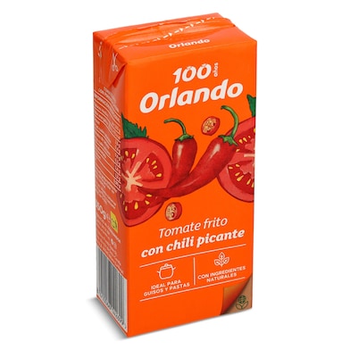 Tomate frito con chili picante Orlando 300 g-0