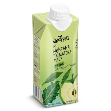 Bebida de zumo con té matcha detox Dia Saborfera 330 ml-0