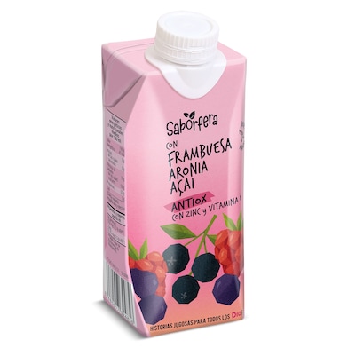 Bebida de zumo con frambuesa antiox Dia Saborfera 330 ml-0