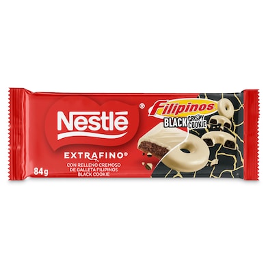 Chocolate con leche relleno de galleta filipinos Nestlé Extrafino 84 g-0