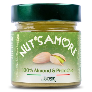 Crema de pistachos y almendra Nut's amore 175 g-0