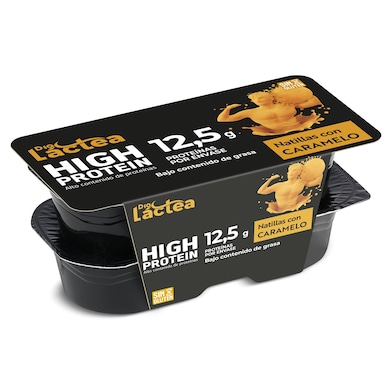 Natillas con caramelo alta en proteínas Dia Láctea 4 x 125 g-0