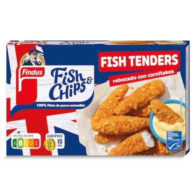 Palitos de pescado fich tenders MSC Findus 256 g-0