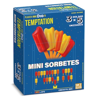 Mini sorbetes Dia Temptation 5 x 75 g-0